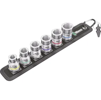 Sada nářadí Wera Belt C 1 Zyklop sada nástavců pro nástrčný klíč, 1/2, 7dílná, 05003995001