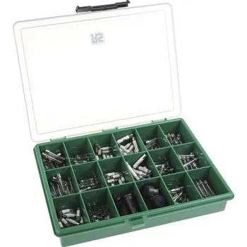 Autopojistky Sada pojistek, obsah sady: Pružinová pojistka LBC 1" 250 V 3 / 5 A