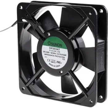 Počítačové chlazení Axiální ventilátor, řada: DP AC, 120 x 120 x 25mm, průtok vzduchu: 91.8m³/h 13W 220→ 240 V stř