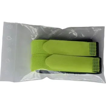 Zip TRU COMPONENTS 693-656-Bag pásek se suchým zipem s páskem háčková a flaušová část (d x š) 400 mm x 20 mm černá, žlutá 2 ks