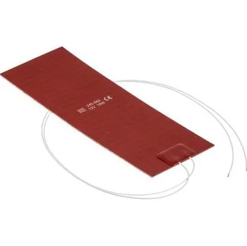 Topná rohož Silikonová topná rohož 15 W 75 x 200mm 12 V DC