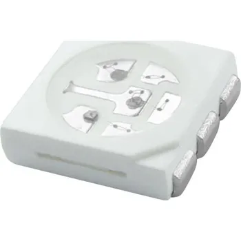 Polovodič HuiYuan SMD LED 5050 bílá 120 ° 20 mA 3.4 V