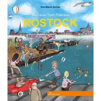 První čtění Mein kleines Stadt-Bilderbuch Rostock - Zerner, Eva Marie [DE] (2024, Formát desky, Demmler Verlag GmbH)