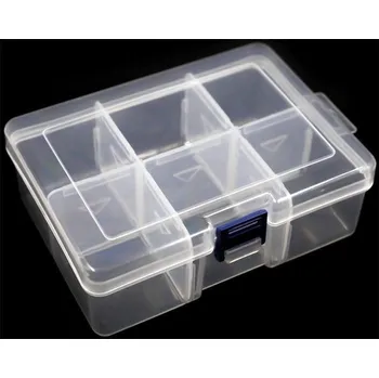 Skříňka na nářadí Krabička na součástky 160x112x55mm 6sekcí