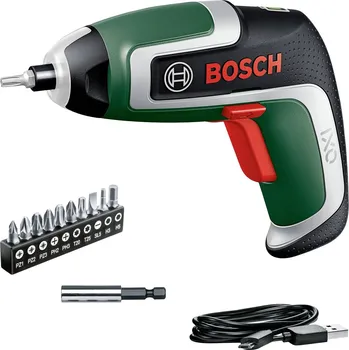 Bosch Home and Garden IXO 7 basic aku šroubovák, 3.6 V, 2.0 Ah Li-Ion akumulátor, kufřík, 06039E0000