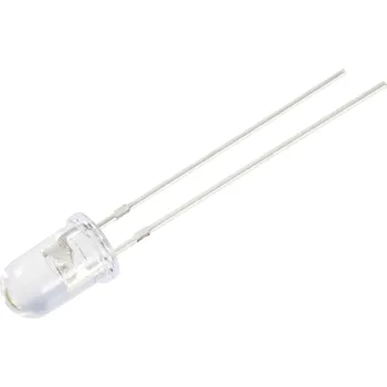 Polovodič TRU COMPONENTS LED s vývody červená kulatý 5 mm 1120 mcd 30 ° 1 mA 1.8 V