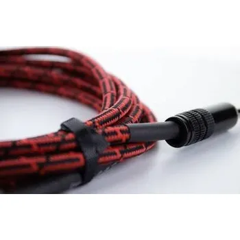 Audio kabel Cordial 15002 jack audio kabel [1x jack zástrčka 6,3 mm (mono) - 1x jack zástrčka 6,3 mm (mono)] 5 m černá, červená Textilní plášť