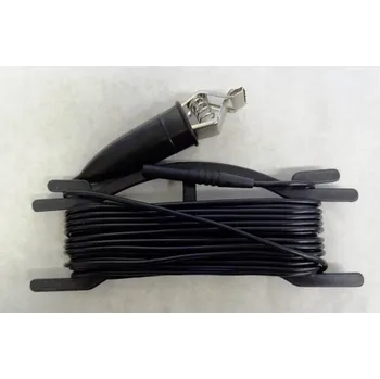 Měřicí kabel Chauvin Arnoux měřicí kabel banánková zástrčka krokosvorky 10 m černá 1 ks