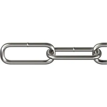 Tažné lano dörner plus helmer 171980 ocelový řetěz stříbrná nerezová ocel A2 15 m