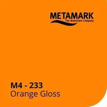 Metamark M4-233 Orange Gloss šíře 122cm