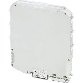 Phoenix Contact ME MAX 12,5 3-3 TBUS KMGY pouzdro na DIN lištu 99 x 12.5 x 114.5 polyamid světle šedá 1 ks