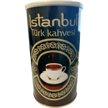 Káva Káva turecká ISTANBUL 500 g mletá, originální káva z Turecka v plechovce TURECKO