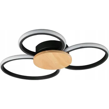 Sanico Goldlux stropní svítidlo SABINA 3 LED 38W černé 4000K IP20 - 334343