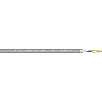elektrický kabel Sommer Cable 540-0056 digitální kabel 4 x 0.34 mm² šedá metrové zboží