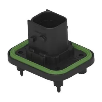 Elektrický konektor Konektor PCB, řada: 1-23774, Vodič-deska, počet kontaktů: 4, počet řad: 2, rozteč: 6mm, Solder, Through Hole, orientace