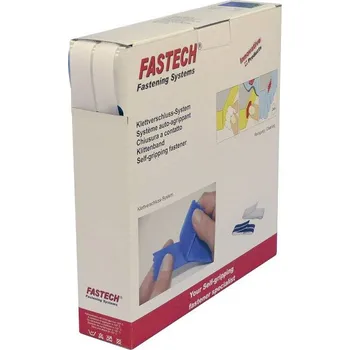 Zip FASTECH® B20-SKL000025 pásek se suchým zipem zalepení hotmelt háčková a flaušová část (d x š) 25000 mm x 20 mm bílá 25 m