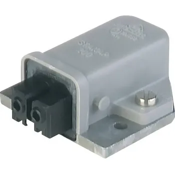 Elektrická zásuvka Hirschmann 932045106-1 síťový konektor STAKAP zásuvka, vestavná vertikální Počet kontaktů: 2 plus PE 16 A šedá 1 ks