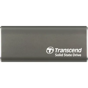 Externí pevný disk Transcend ESD265C 500 GB, externí SSD disk, USB-C®, Iron Gray