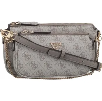 Kabelka Guess kabelka psaníčko eko kůže béžová