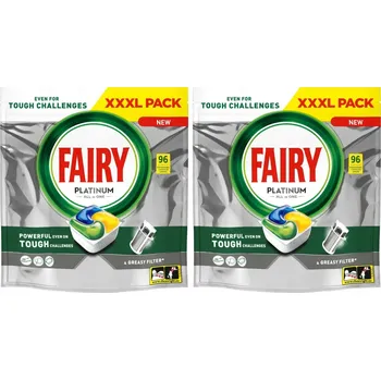 Tableta do myčky Kapsle do myčky nádobí All in One (vše v jednom) Fairy 192 ks