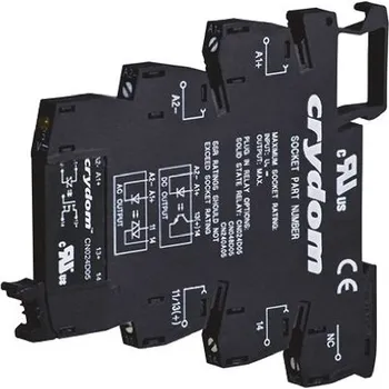 Relé Polovodičové relé 2 A Lišta DIN Průchod nulou 250 V AC