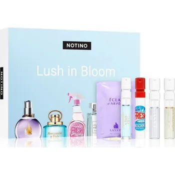 Parfém Beauty Discovery Box Notino Lanvin Blue Orchid toaletní voda 2 ml + Montblanc Signature Absolue parfémovaná voda 2 ml + Abercrombie & Fitch Away Weekend Women parfémovaná voda 2 ml + Lanvin Éclat d'Arpège parfémovaná voda 2 ml + Moschino Pink Fresh Coutur
