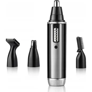 ZASTŘIHOVAČ HOLICÍ STROJEK NA NOS, UŠI, HOLENÍ VOUSŮ, VLASŮ A STRNIŠTĚ 4v1 VÝKONNÝ hřeben