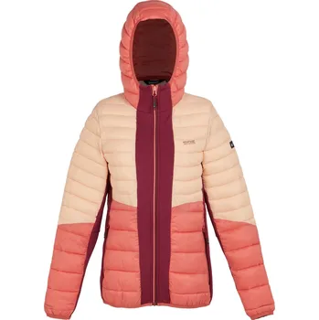 Dámský kabát Dámská hybridní bunda s kapucí Regatta Leedre RWN301 Velikost: 16 (XL)