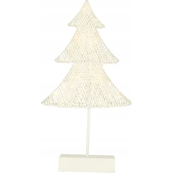 Vánoční dekorace Stojící vánoční dekorace - stromeček 39 Cm, 10 LED, teplá žlutá, na baterie