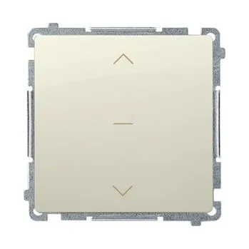 vypínač Žaluziový vypínač Klasik, Podomítkový Kontakt-simon béžové odstíny BMZW1K.01/12
