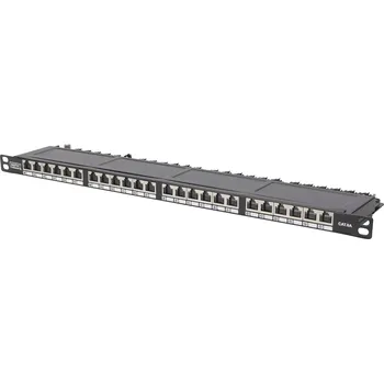 Switch Digitus DN-91624S-SL-SH 24 portů síťový patch panel CAT 6 0.5 U