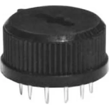 KYOCERA/AVX 9341701210 9341701210 otočný spínač 150 V DC/AC 130 mA Počet pozic přepínače 2 15 ° 1 ks