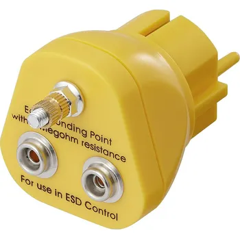 TRU COMPONENTS TC-12351672 Zemnicí konektor M5, 2x připojení tlačítka 10 mm 1 ks