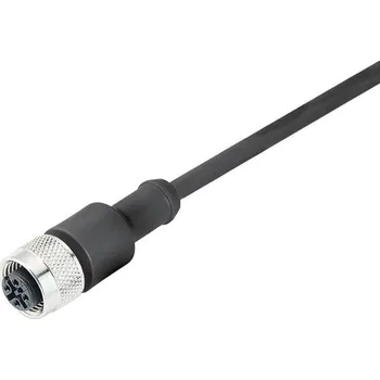 binder upravený zástrčkový konektor pro senzory - aktory, 79-3430-37-04, piny: 4, 5.00 m, 1 ks