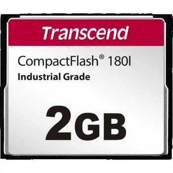 Paměťová karta Paměťová karta Compact Flash CompactFlash 2 GB Transcend Ano, model: CF180I SLC