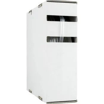 Hongshang 2111134398 smršťovací bužírka bez lepidla transparentní 2.40 mm 1.20 mm Poměr smrštění:2:1 15 m