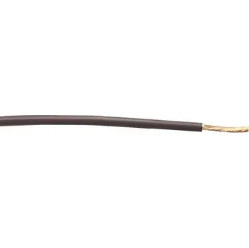 elektrický kabel Automobilový vodič barva Hnědá plocha průřezu 1 mm² -40 plus 100 °C 600 V 30m RS PRO Zpomalovač hoření