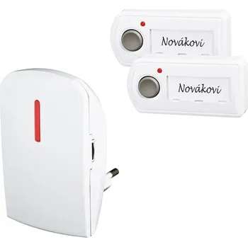 Domovní zvonek ELEKTROBOCK Bezdrátový zvonek BZ11-12