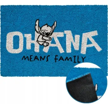 Rohožka Kokosová rohožka hotová 60 x 40 cm