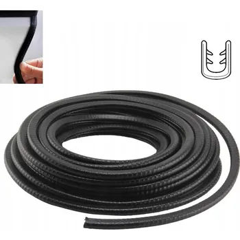 Stavební profil PROFIL OCHRANA HRANY DVEŘÍ AUTA ODBOJNÍK TĚSNĚNÍ HRANY VOZU 10M