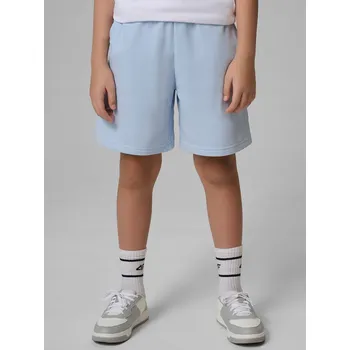 4F DÍVČÍ TEPLÁKOVÉ KRAŤASY MODRÉ KLASICKÉHO STŘIHU VELIKOST 158 (12-13 let)