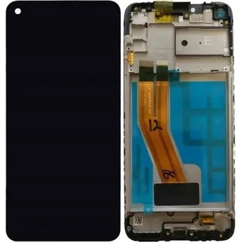 Náhradní díl pro mobilní telefon Samsung LCD displej a dotyková vrstva pro M11 - černá