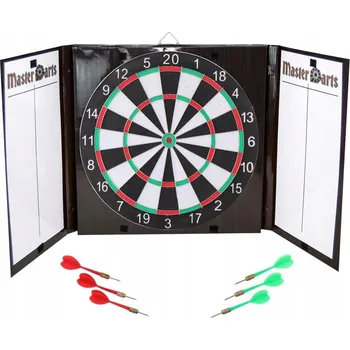 Terč na šipky Terč na šipky s flock povrchem Master Darts Oboustranný terč na šipky MASTERDARTS