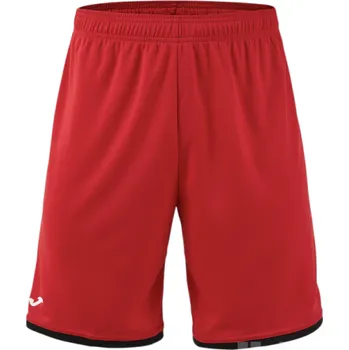 Basketbalové trenýrky JOMA PHOENIX III, barva červená - černá, velikost 2XS