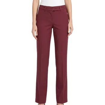 Dámské kalhoty Dámské kalhoty STEFANEL vínové, látkové, elegantní, velikost vel. / L