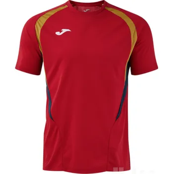 Dres JOMA CHAMPIONSHIP 20, barva červená - zlatá - tmavě modrá, velikost XL