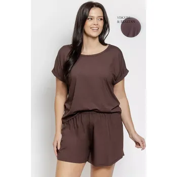 Pánské pyžamo Pyžamo Taro 3565 Paloma 2XL-3XL W26 čokoláda 3xl