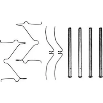 Přislušenství brzdového systému Sada příslušenství, obložení kotoučové brzdy LUCAS PFK286