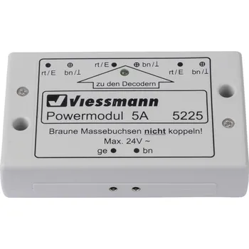 Modelová železnice Viessmann Modelltechnik 5225 napájecí modul 24 V