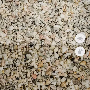 Dekorace jezírka Mramorová drť - růžová, 7-16 mm, 25 kg